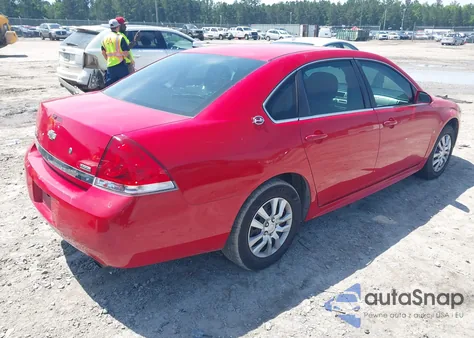 2009 Chevrolet Impala Police из США, поврежденный, VIN 2G1WS57M291264194